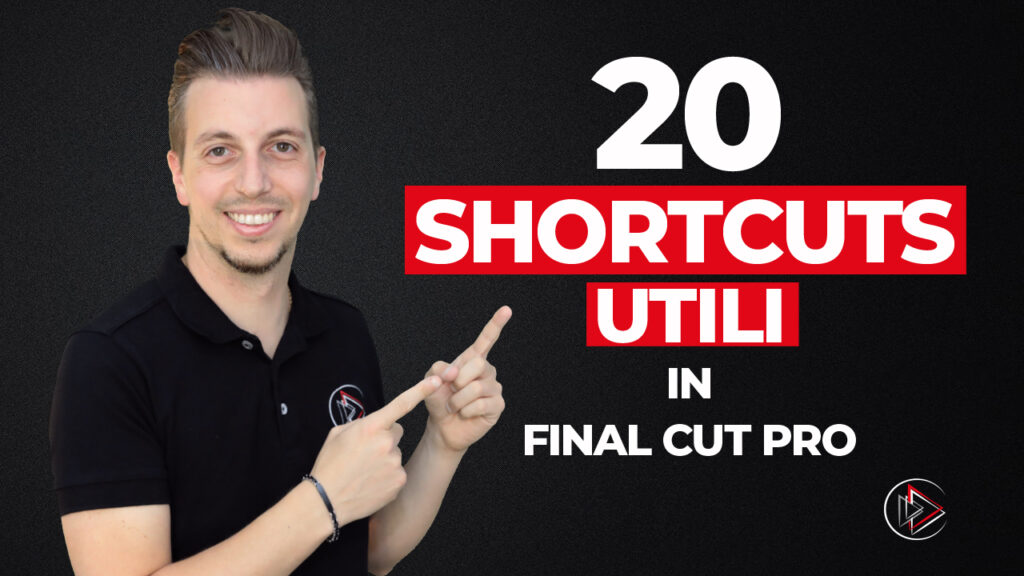 scorciatoie da tastiera utili in final cut pro